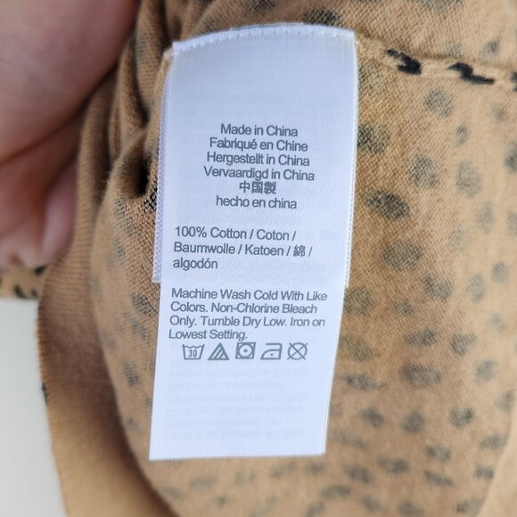 J. Crew Wild Cheetah Print Teddie Lightweight Sweater sz XS - Picture 6 of 9